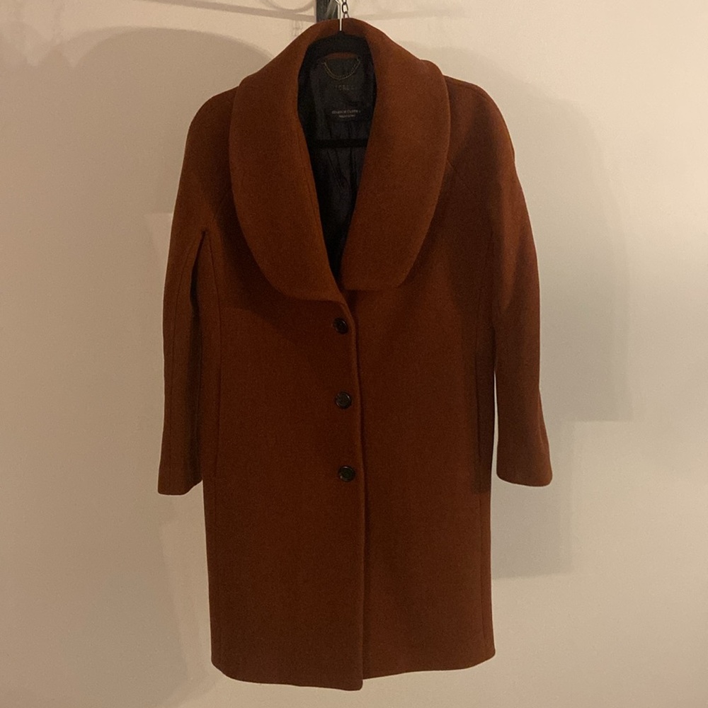 J. Crew Stadium Cloth by Nello Gori wool coat
